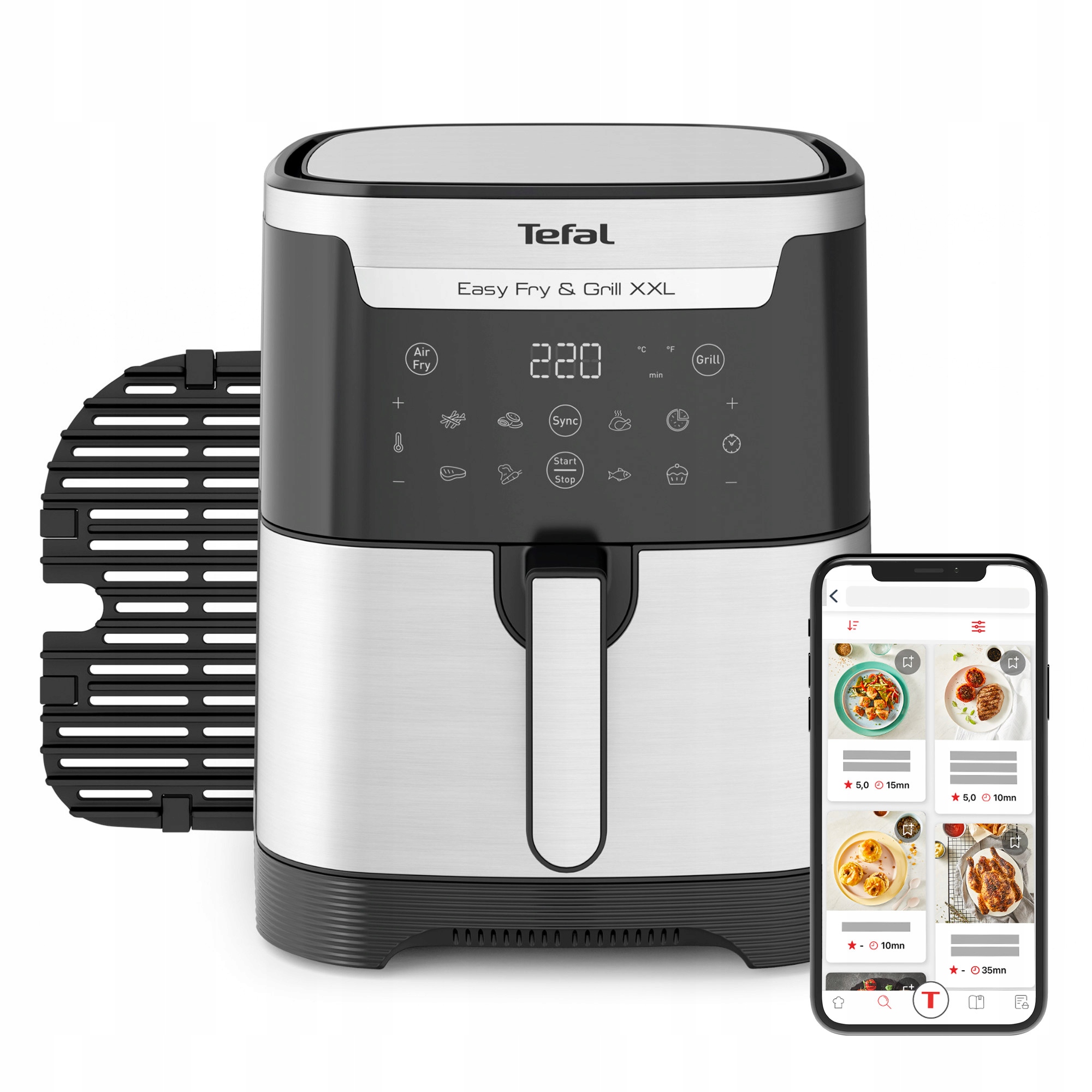 Beztuková fritéza Tefal EY801D15 1830 W 6,5 l